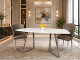 Comfy Nova Marble Dining Table – Premium Marble Dining Table in Hyderabad by ComfyTech