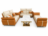 Comfy Royale Leather Sofa Set (3+2+1) - Comfy Tech